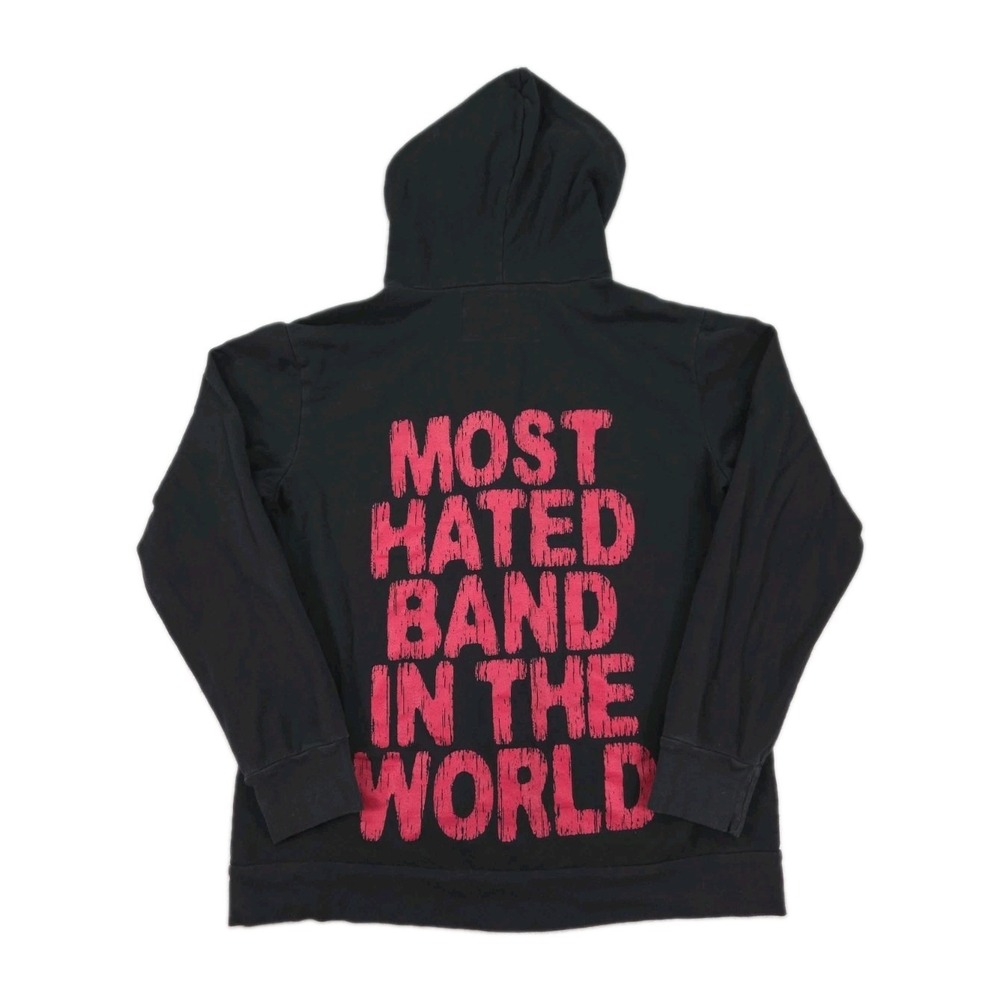 Vintage Insane Clown Posse Zip Hoodie Mens XL Most Hated Band In The World ICP